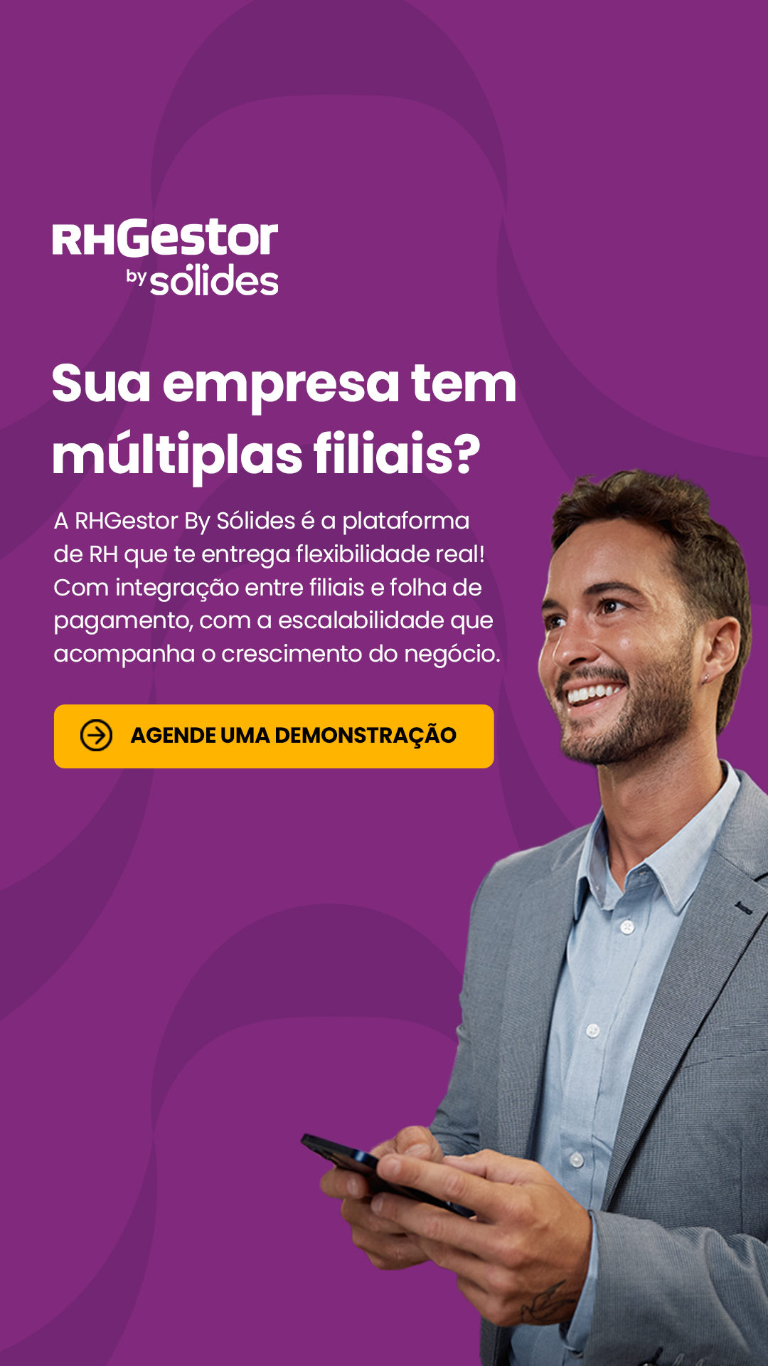 Agende uma demonstração 